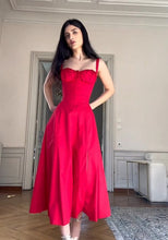 Load image into Gallery viewer, Elegant Solid Suspenders Dress Women Fashion Slim Lace Up Sleeveless Dresses 2023 New Summer Chic Female Club Party Vestidos