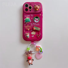 Load image into Gallery viewer, 🎄Christmas Tree Pendant Flip Mirror Case Cover For iPhone🎅