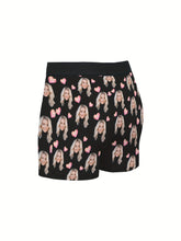 Load image into Gallery viewer, Customized Men's Boxer Briefs Personalized Face Photo & Love Print Novelty Underwear Comfy High Elastic Underpants For Him, Romantic Gift For Boyfriend Or Husband