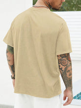 Load image into Gallery viewer, Plus Size Men's Custom T-shirt, "Your Picture Here" Graphic Print Short Sleeve Tees For Summer