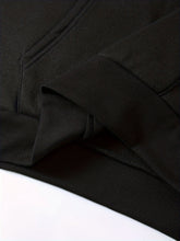 Load image into Gallery viewer, Customized Pattern Print Men's Pullover Round Neck Hoodies With Kangaroo Pocket & Drawstring Long Sleeve Hooded Sweatshirt Loose Casual Top For Autumn Winter Men's Clothing As Gifts