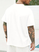 Load image into Gallery viewer, Plus Size Men's Custom T-shirt, "Your Picture Here" Graphic Print Short Sleeve Tees For Summer