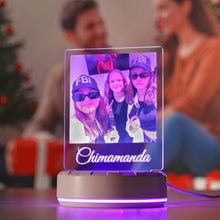Load image into Gallery viewer, Personalized 3D Photo Night Light - Customized Lamp with Your Own Photos