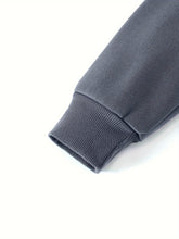 Load image into Gallery viewer, Customized Pattern Print Men's Pullover Round Neck Hoodies With Kangaroo Pocket & Drawstring Long Sleeve Hooded Sweatshirt Loose Casual Top For Autumn Winter Men's Clothing As Gifts