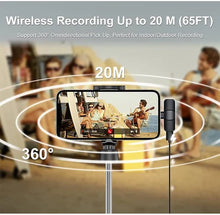Load image into Gallery viewer, New Wireless Lavalier Microphone