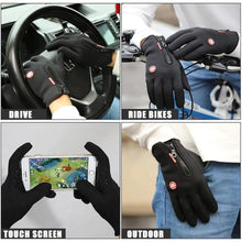 गैलरी व्यूवर में इमेज लोड करें, Warm Thermal Gloves Cycling Running Driving Gloves