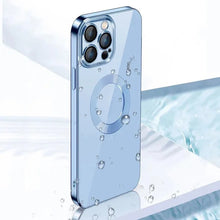 Load image into Gallery viewer, New Version 2.0 Transparent Electroplated iPhone Case With Camera Protector