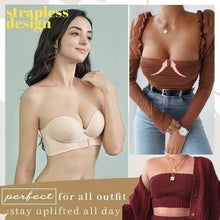 Load image into Gallery viewer, Invisible Strapless Super Push Up Bra