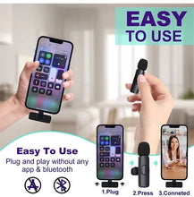 Load image into Gallery viewer, New Wireless Lavalier Microphone