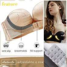 Load image into Gallery viewer, Invisible Strapless Super Push Up Bra