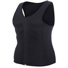 Load image into Gallery viewer, Gynecomastia Compress Zipper Vest