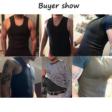 Load image into Gallery viewer, Gynecomastia Compress Zipper Vest