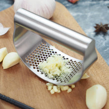 Load image into Gallery viewer, Stainless Steel Garlic Press