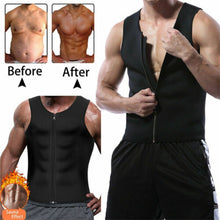 Load image into Gallery viewer, Gynecomastia Compress Zipper Vest