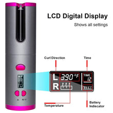 गैलरी व्यूवर में इमेज लोड करें, Cordless Automatic Hair Curler