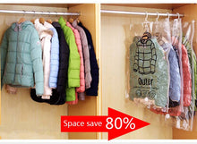 Load image into Gallery viewer, Hanging Vacuum Storage Bags