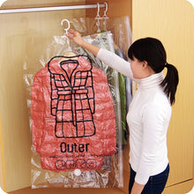 Load image into Gallery viewer, Hanging Vacuum Storage Bags