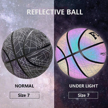 गैलरी व्यूवर में इमेज लोड करें, HOLOGRAPHIC REFLECTIVE GLOWING BASKETBALL