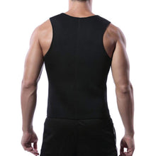 Load image into Gallery viewer, Gynecomastia Compress Zipper Vest