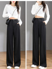 Load image into Gallery viewer, THE EFFORTLESS TAILORED WIDE LEG PANTS
