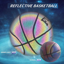 गैलरी व्यूवर में इमेज लोड करें, HOLOGRAPHIC REFLECTIVE GLOWING BASKETBALL