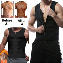Load image into Gallery viewer, Gynecomastia Compress Zipper Vest