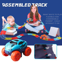 गैलरी व्यूवर में इमेज लोड करें, Changeable Track with LED Light-Up Race Car