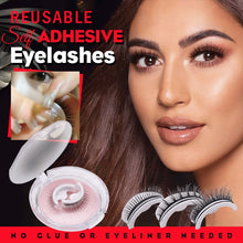 Load image into Gallery viewer, REUSABLE SELF-ADHESIVE EYELASHES