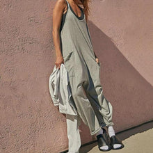 Load image into Gallery viewer, Wide Leg Jumpsuit with Pockets