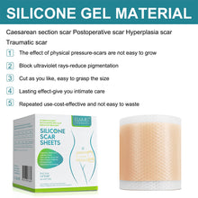 Load image into Gallery viewer, Medical Soft Silicone Gel Tape for Scar Removal