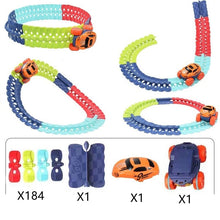 गैलरी व्यूवर में इमेज लोड करें, Changeable Track with LED Light-Up Race Car