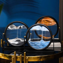 Load image into Gallery viewer, 3D Hourglass Deep Sea Sandscape