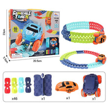 गैलरी व्यूवर में इमेज लोड करें, Changeable Track with LED Light-Up Race Car