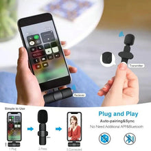 Load image into Gallery viewer, New Wireless Lavalier Microphone