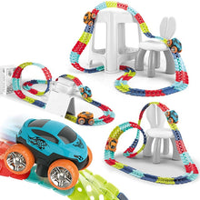 गैलरी व्यूवर में इमेज लोड करें, Changeable Track with LED Light-Up Race Car