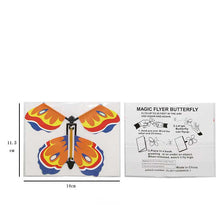Load image into Gallery viewer, Magic Flying Butterfly Fairy Flying Toys Wind Butterfly Toys for Greeting Card Decoration Surprise Gift