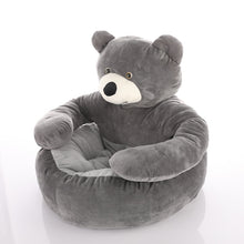 Load image into Gallery viewer, Teddy Bear Cuddler Cat Bed Dog Bed