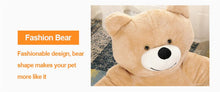 Load image into Gallery viewer, Teddy Bear Cuddler Cat Bed Dog Bed