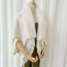 Load image into Gallery viewer, Ladies Knitted Loose Thickened Shawl Coat