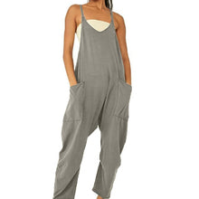 Load image into Gallery viewer, Wide Leg Jumpsuit with Pockets