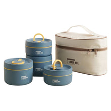 Load image into Gallery viewer, PORTABLE INSULATED LUNCH CONTAINER SET