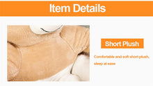 Load image into Gallery viewer, Teddy Bear Cuddler Cat Bed Dog Bed