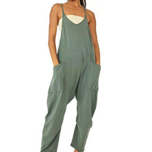 Load image into Gallery viewer, Wide Leg Jumpsuit with Pockets
