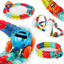 गैलरी व्यूवर में इमेज लोड करें, Changeable Track with LED Light-Up Race Car