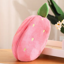 Load image into Gallery viewer, Strawberry Bunny Transformed into Little Rabbit Fruit Doll Plush Toy
