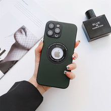 Load image into Gallery viewer, Leather Magnetic Charging Case For iPhone