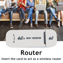 गैलरी व्यूवर में इमेज लोड करें, 4G LTE Router Wireless USB  Mobile Broadband 150Mbps Wireless Network Card Adapter