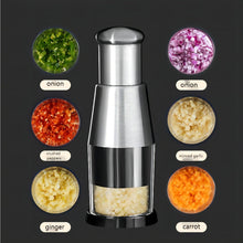 Load image into Gallery viewer, Pressed Garlic Chopper