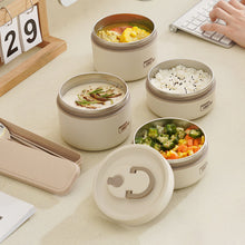 Load image into Gallery viewer, PORTABLE INSULATED LUNCH CONTAINER SET