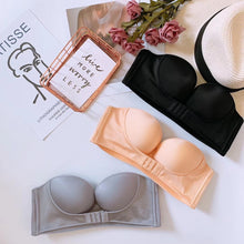 Load image into Gallery viewer, Invisible Strapless Super Push Up Bra